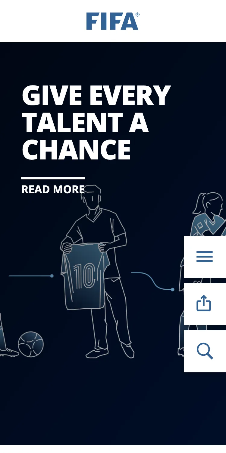Screenshot of FIFA Publications